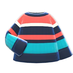 Navy, Light Blue & Pink