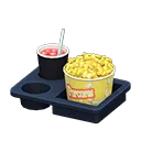 Curry-Flavored & Berry Soda x Popcorn