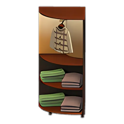 Dark Wood x Neutral-Tone Clothes