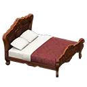 Brown x Damascus-Pattern Red