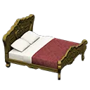 Gold x Damascus-Pattern Red