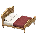 Light Brown x Damascus-Pattern Red