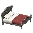 Silver x Damascus-Pattern Red