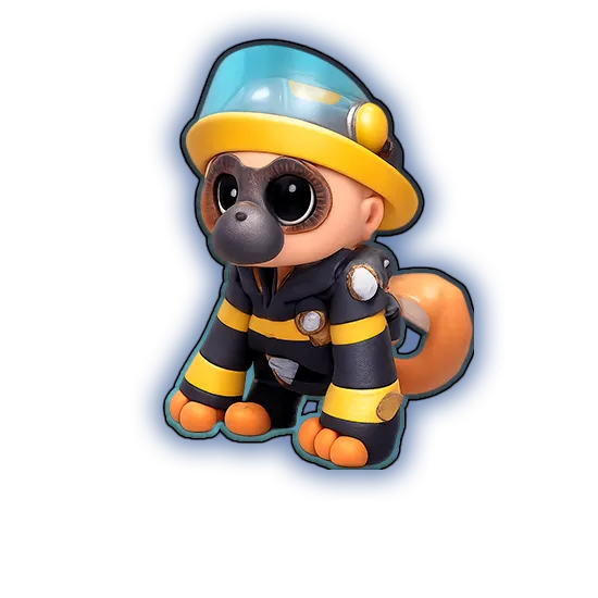 Firefighter Gibbon