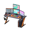 Black & Orange x First-Person Game
