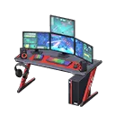 Black & Red x Third-Person Game
