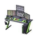 Black & Green x Stock Trading