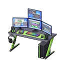 Black & Green x Digital-Audio Workstation