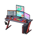 Black & Red x First-Person Game