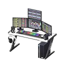 White x Stock Trading