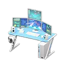 Light Blue x Third-Person Game