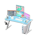 Light Blue x First-Person Game
