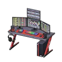 Black & Red x Stock Trading