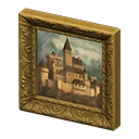 Gold x Landscape Oil Painting