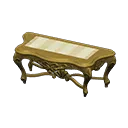 Gold x White With Stripe