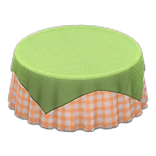 Green x Orange Gingham