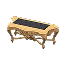 Light Brown x Damascus-Pattern Black