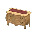 Light Brown x Damascus-Pattern Red