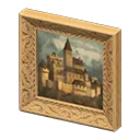 Light Brown x Landscape Oil Painting
