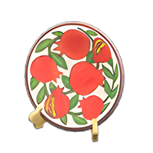 Light Brown x Pomegranates