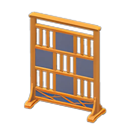 Orange Wood x Dark Blue