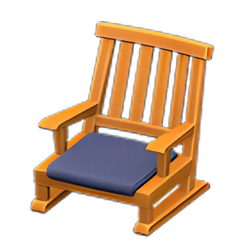 Orange Wood x Dark Blue