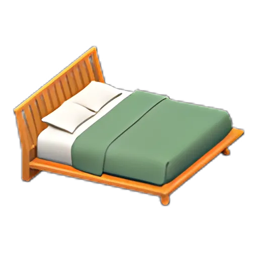 Orange Wood x Deep Green