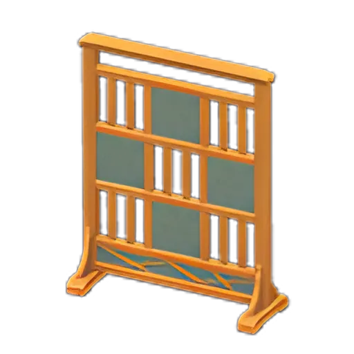 Orange Wood x Deep Green