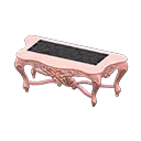 Pink x Damascus-Pattern Black