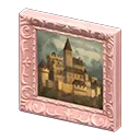 Pink x Landscape Oil Painting