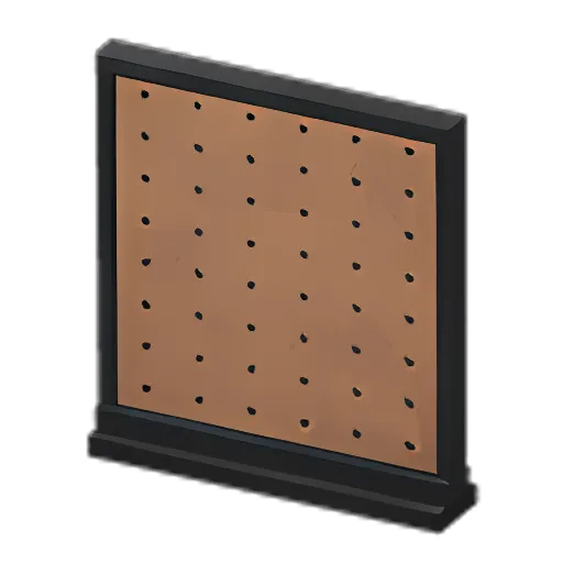 Black x Pegboard