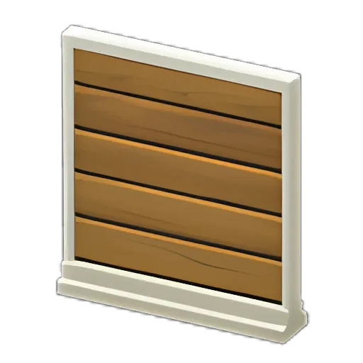 White x Horizontal Planks