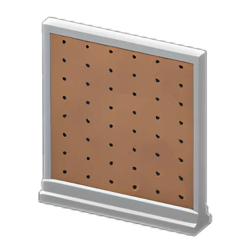 Light Gray x Pegboard