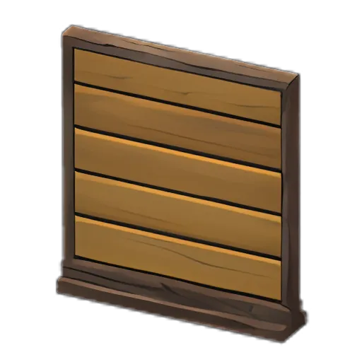 Dark Brown x Horizontal Planks