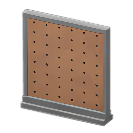 Gray x Pegboard