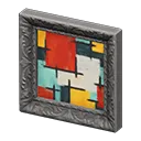 Silver x Abstract Painting