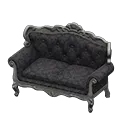 Silver x Damascus-Pattern Black