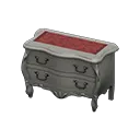 Silver x Damascus-Pattern Red