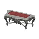 Silver x Damascus-Pattern Red