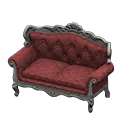 Silver x Damascus-Pattern Red