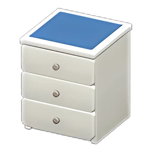 White x Blue
