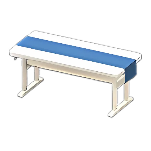 White x Blue