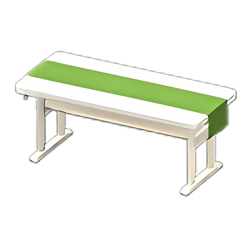 White x Green