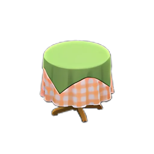 Green x Orange Gingham