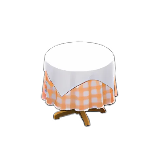 White x Orange Gingham