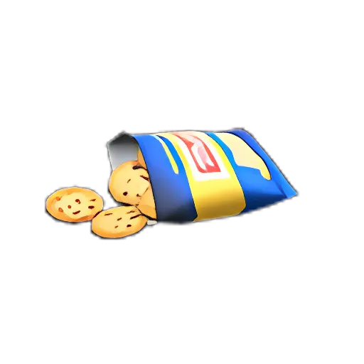 Chocolate-Chip Cookies x Blue & Yellow