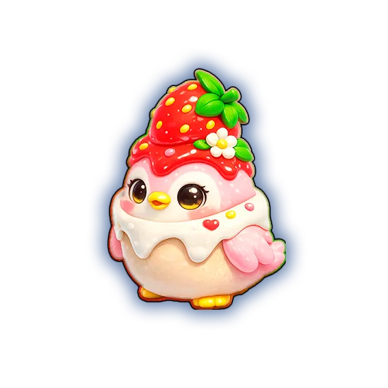 Strawberry Penguin