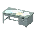 Gray With Documents