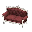 White x Damascus-Pattern Red