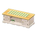 White x Green Gingham